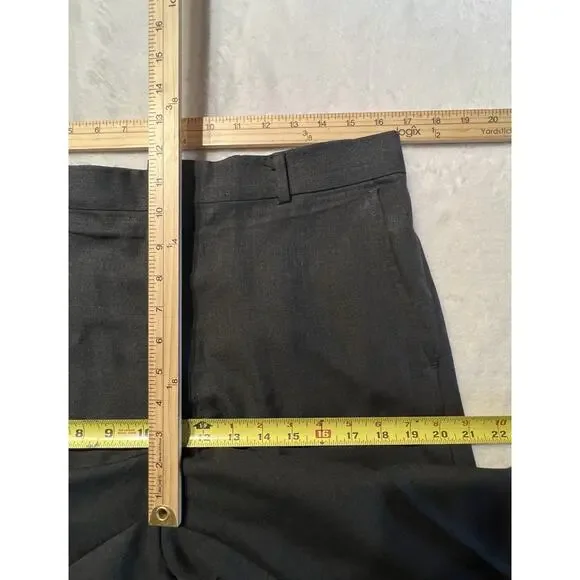 Stafford 46R 33x28.5 Solid Charcoal Gray Suit Nailhead - Picture 14 of 16